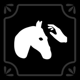 Achievement icon — Petting the Horse