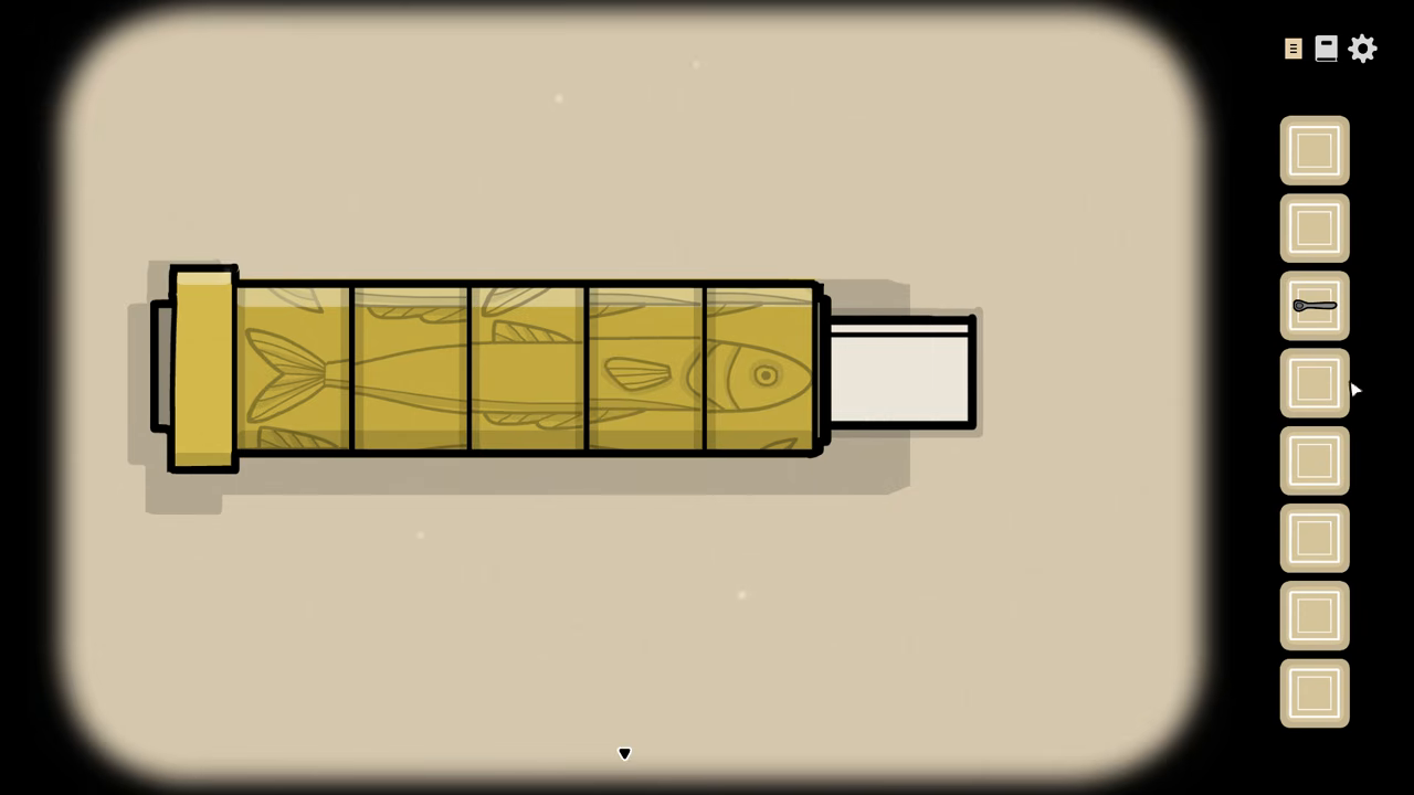 William's opened fish scroll
