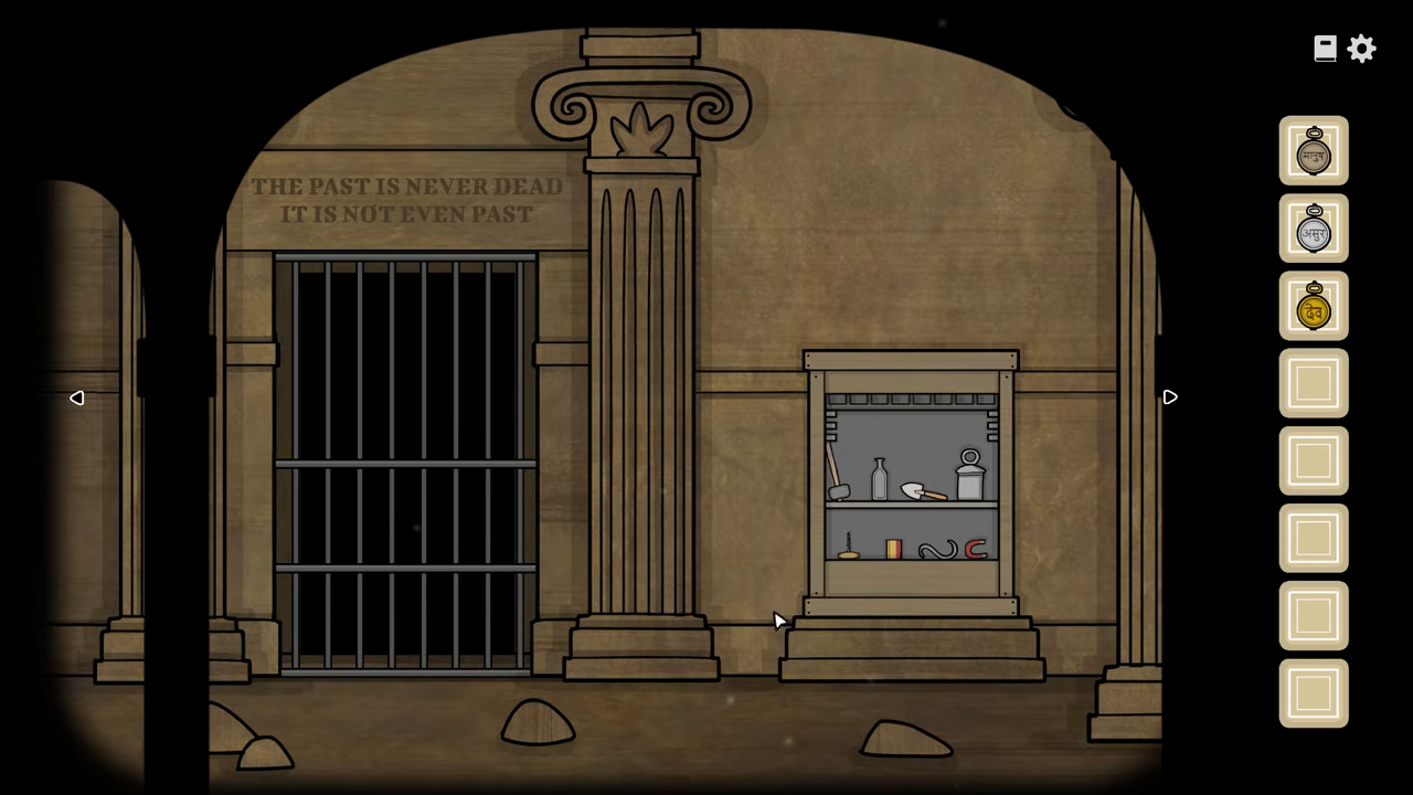 Cellar tool-selection room