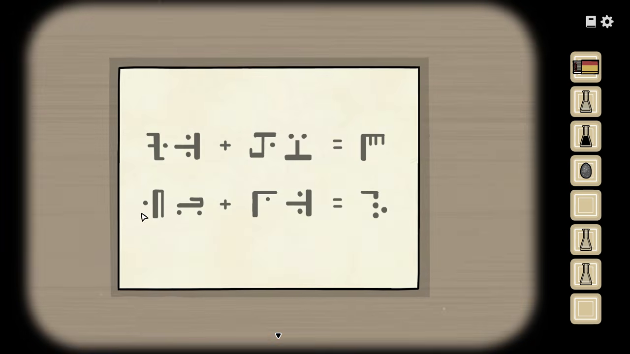 Alchemy arrow-box clue