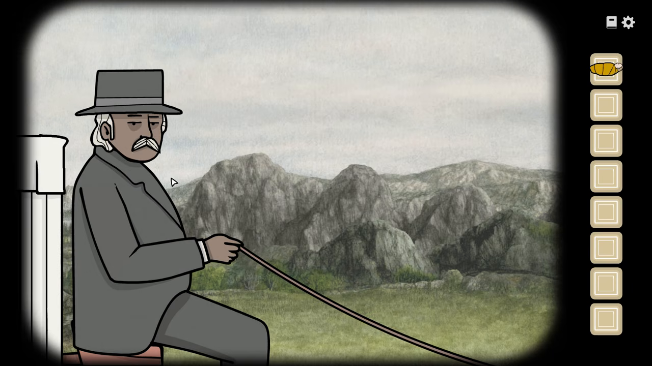 Coachman at the departure