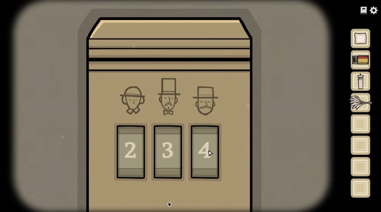 Portrait clue lockbox