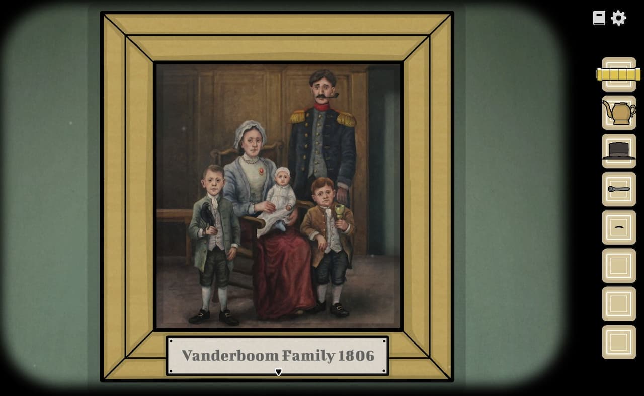 William's family portrait clue