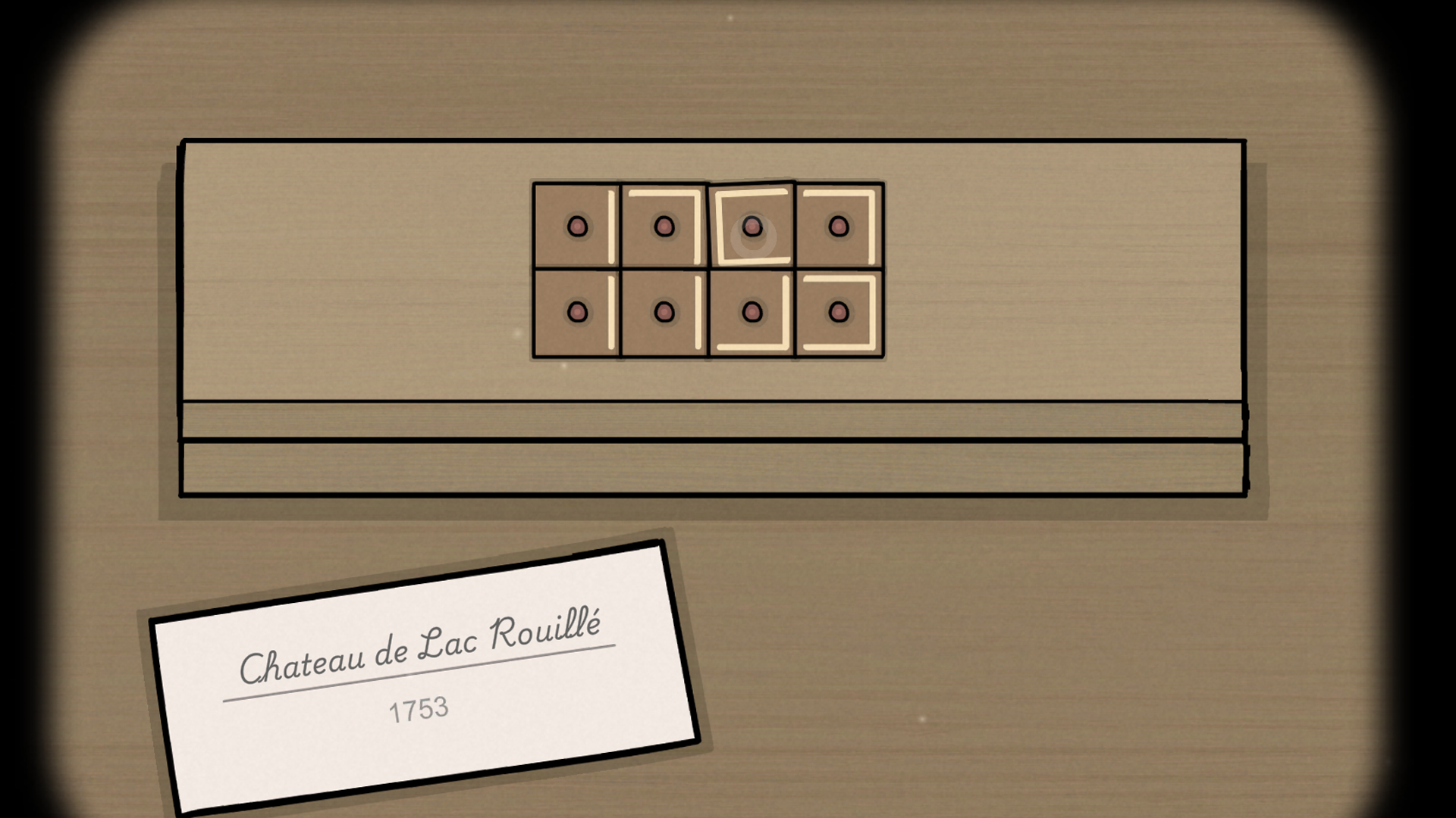 Reunion wine-box year 1753