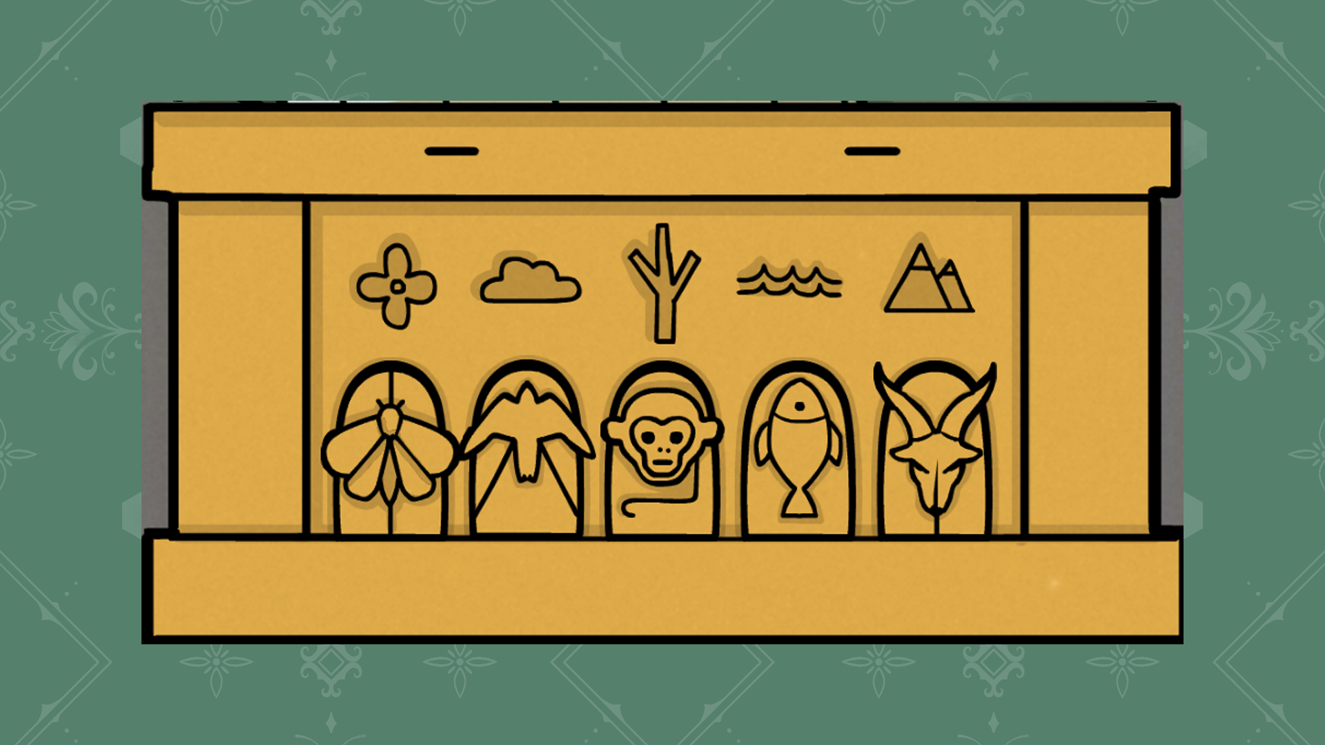 Accepted animal-statue habitats