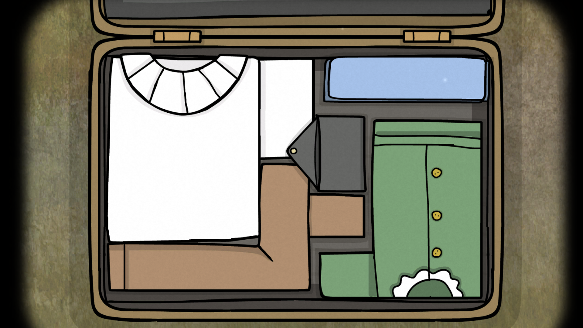 Accepted luggage packing